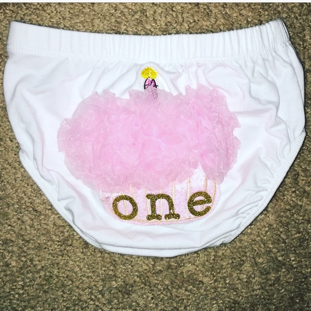 1st BIRTHDAY BOTTOMS | 12 months | NWOT